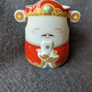 Starbucks Taiwan 12oz red ceramic mug BNWT